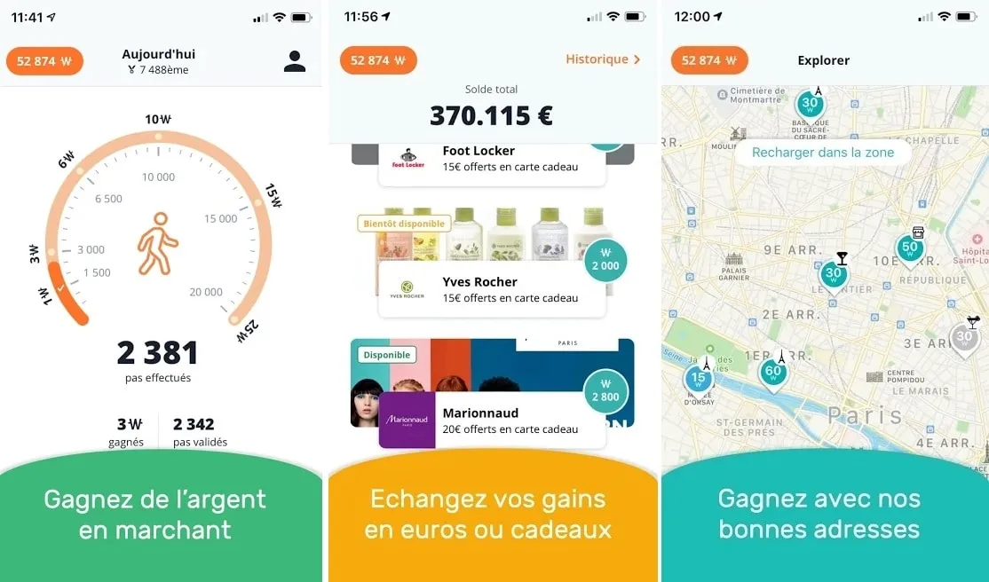 Gagner de l'argent en marchant avec WeWard : test, chiffres et stratégie réaliste
