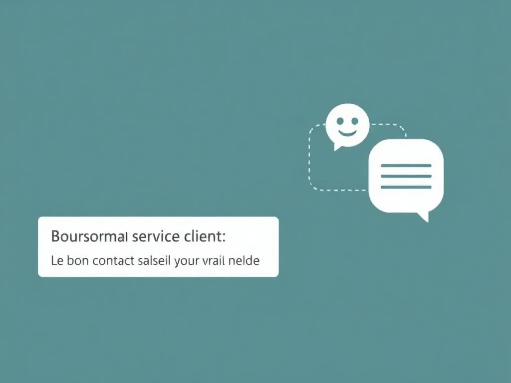 Boursorama service client : le bon contact selon votre vrai besoin