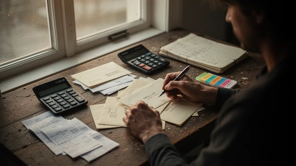 Une main versant de l'argent dans une urne lors d'une collecte, arrière-plan flou d'une salle associative