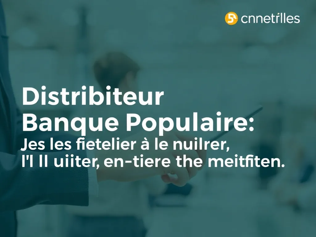 Distributeur Banque Populaire : le trouver, l'utiliser, en tirer le meilleur